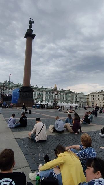 Питер. Вечер на Дворцовой