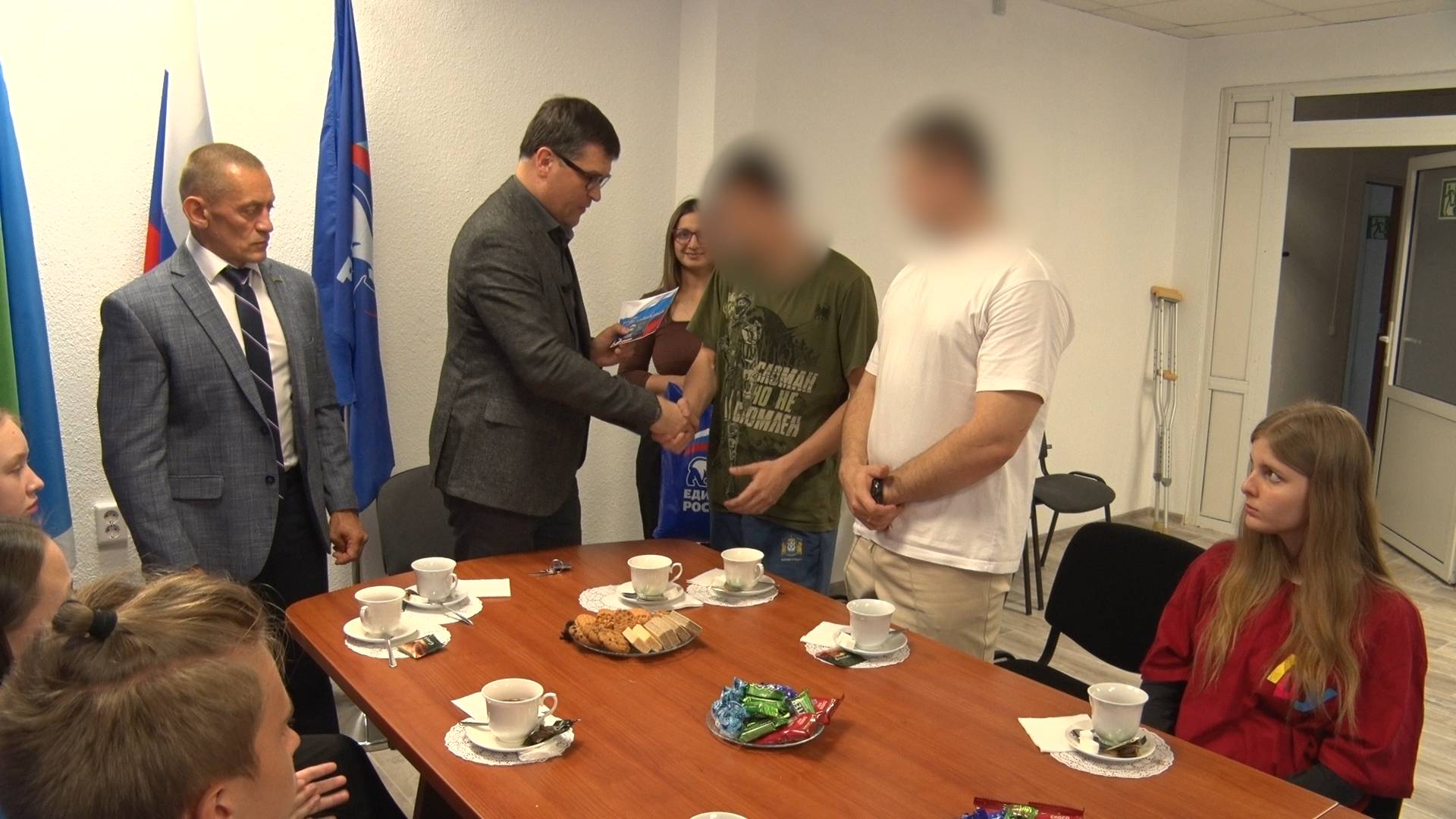 С заботой о героях. ТК «Первый Советский»