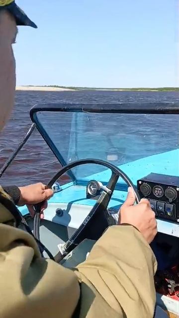 Лодка Воронеж + Вихрь 30. Летняя прогулка по Северной Двине. Июль 2025.