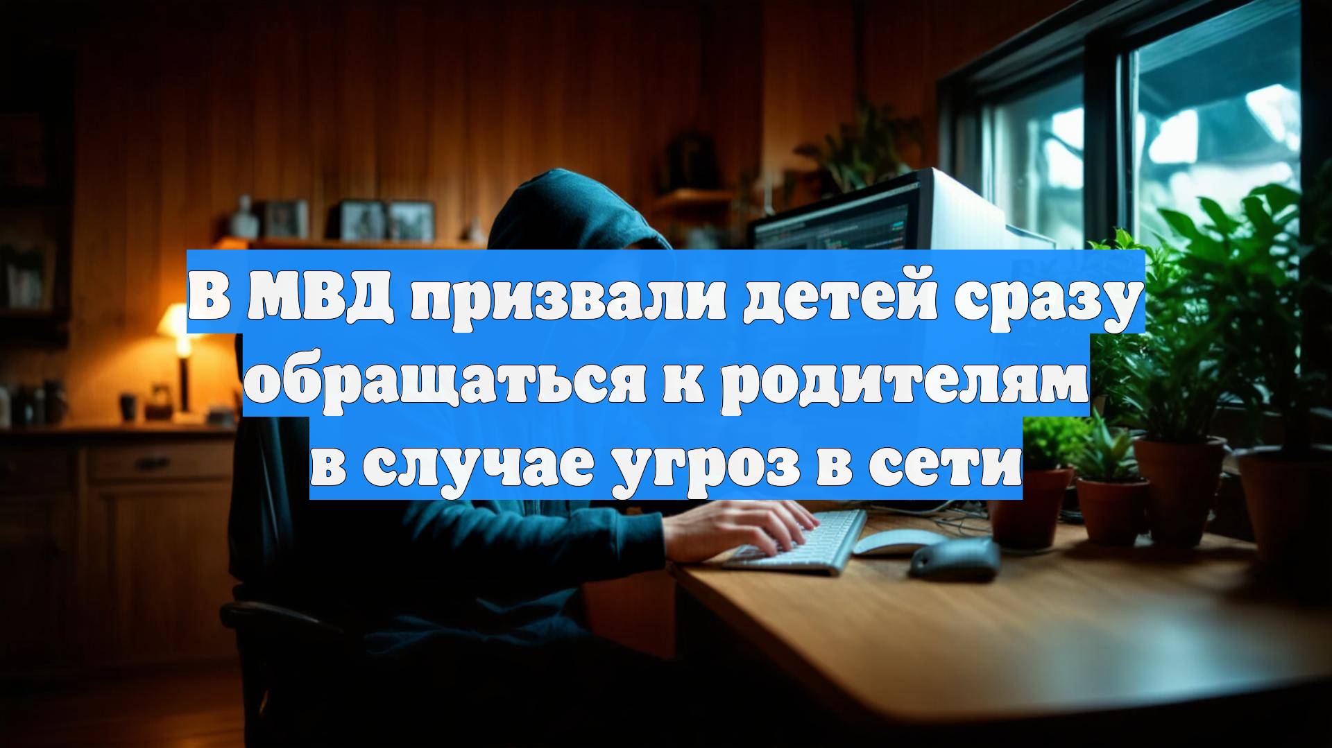 В МВД призвали детей сразу обращаться к родителям в случае угроз в сети