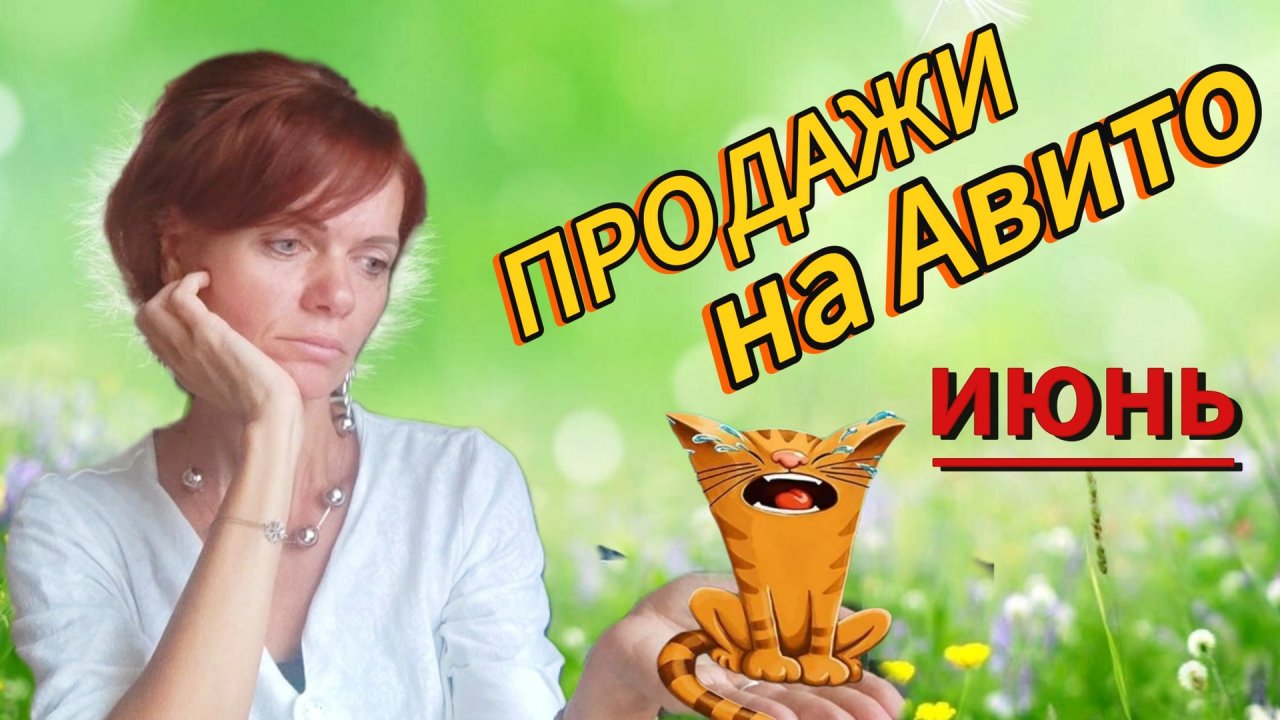 Продажи на Авито. Июнь 2025г