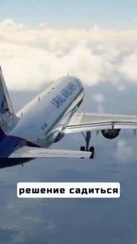 A320 сел на поле под Новосибирском