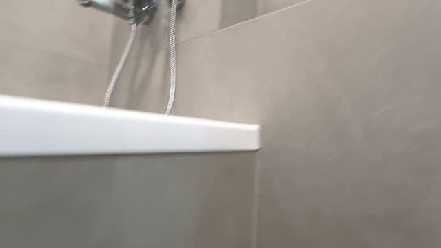 Готовая работа, обзор. Совмещëнный санузел.