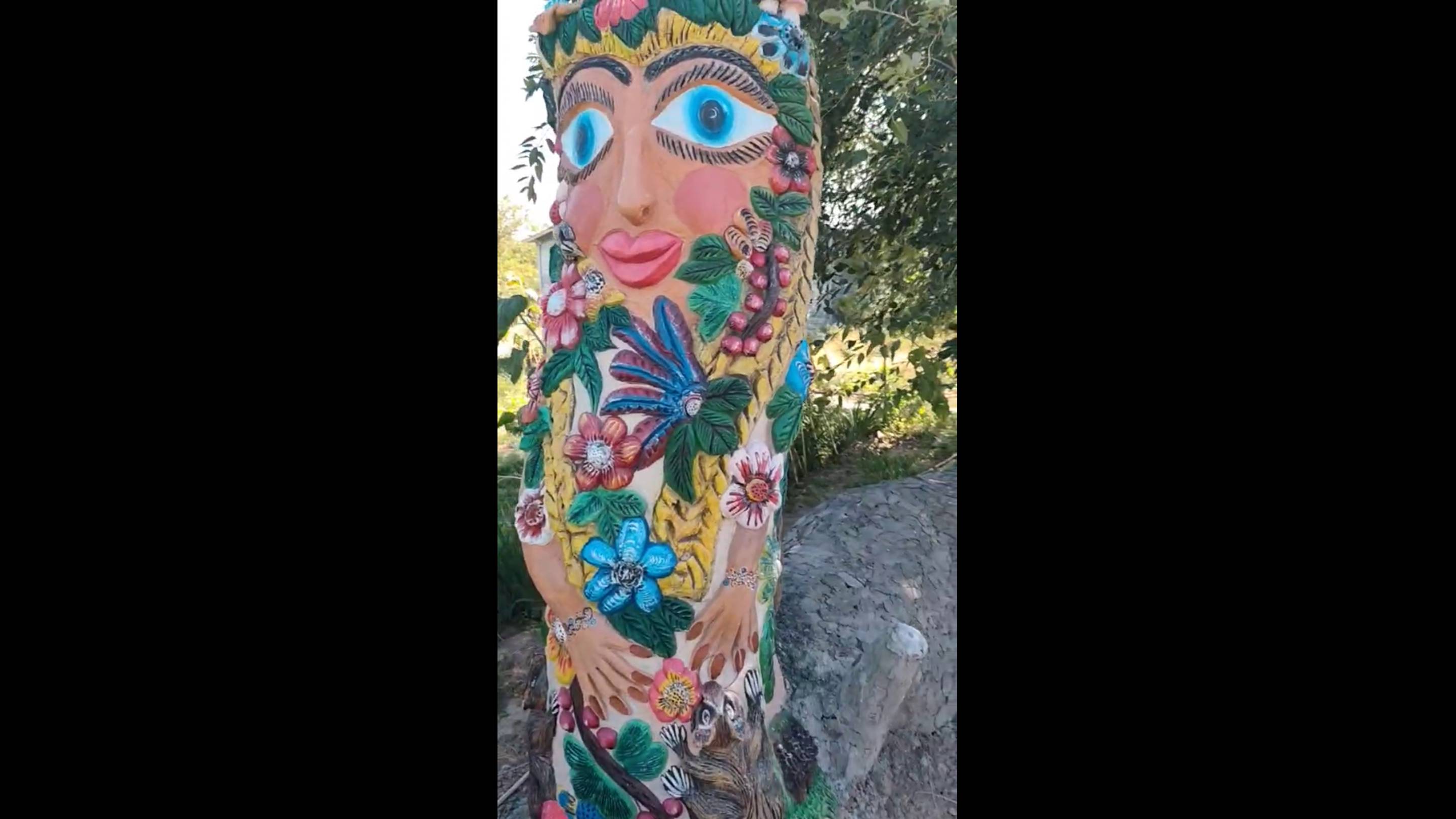 оформление дачи скульптуры. ремонт фасада дома арт бетон.мастер Светлана.