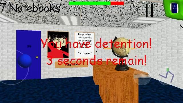 Прохождение Baldis Basics часть 1