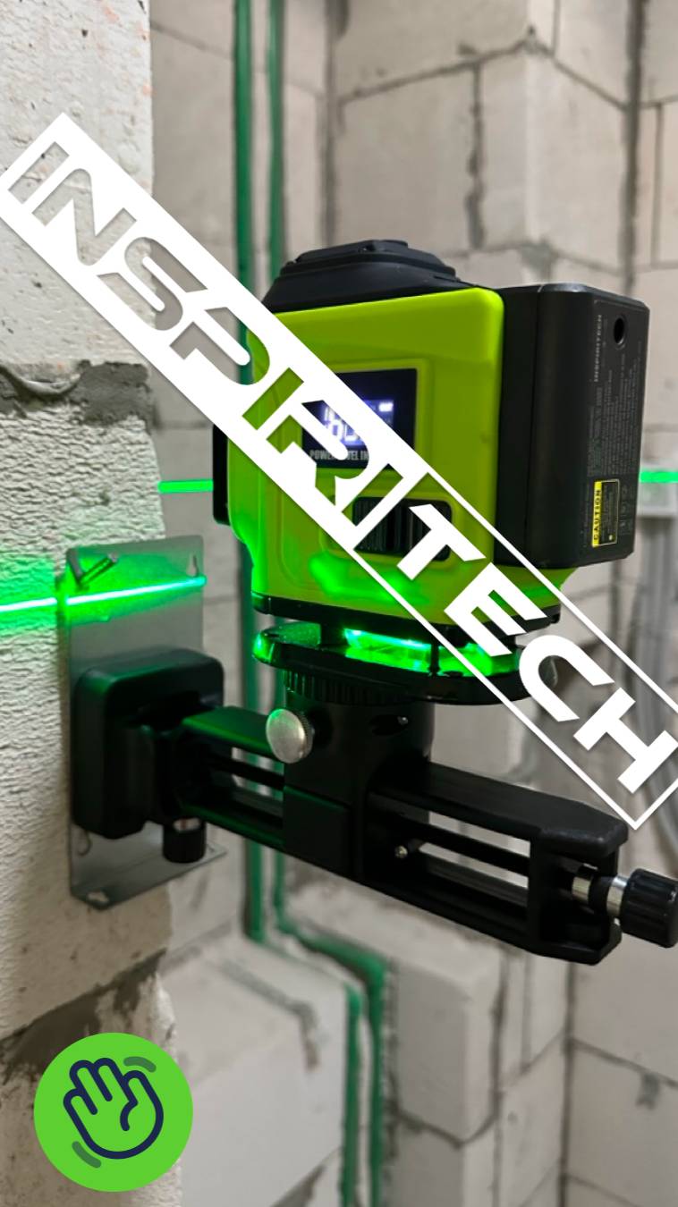 G4B12 – лазер с управлением жестами и со смартфона! 12 зелёных линий, авто-выравнивание, 20 ч работы