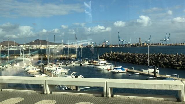 На острове Лас Пальмос.