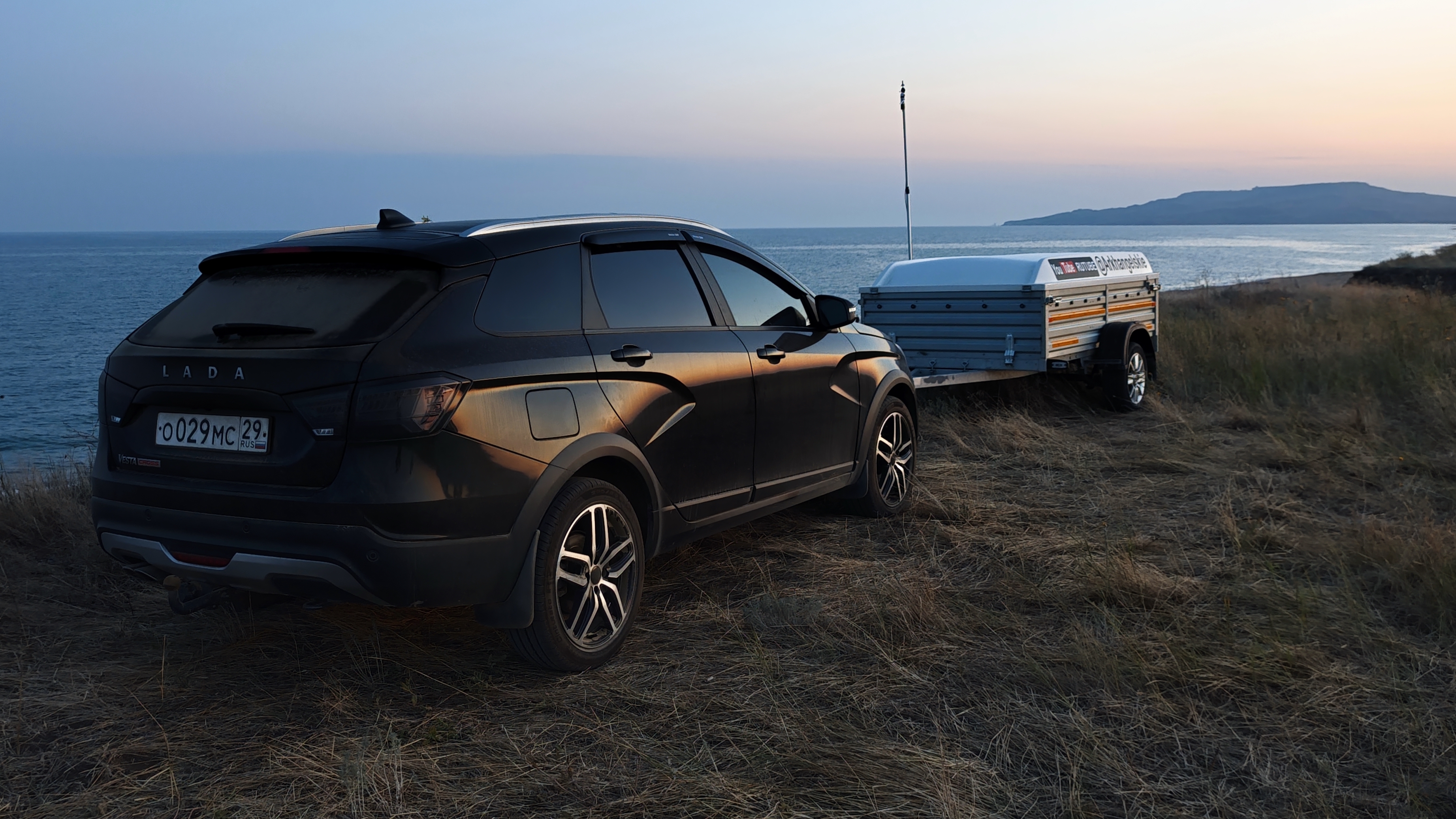 LADS VESTA CVT из Крыма везёт нас на Северный Кавказ 2025