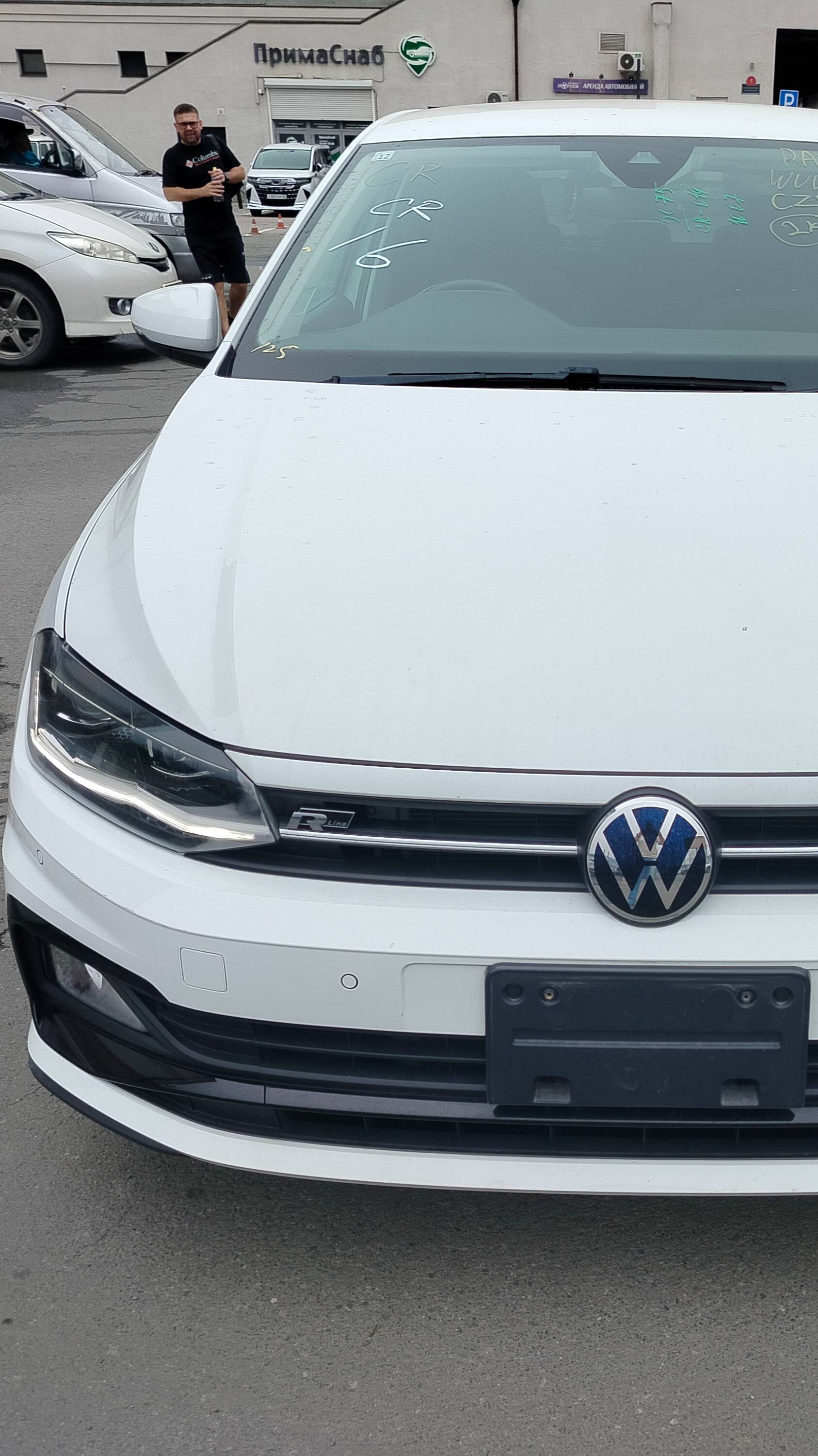 Volkswagen Polo 2021 из Японии с правым рулём