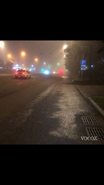 Сильный туман в Москве 23.07.2025