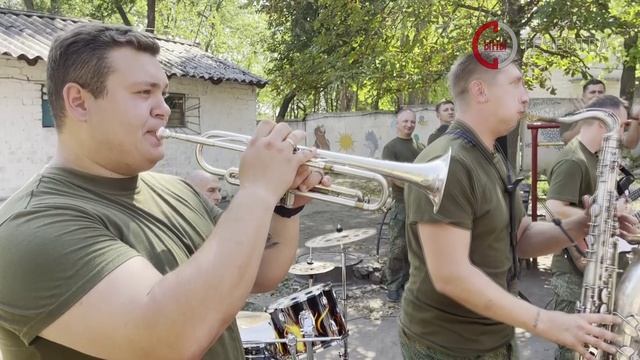 Военные музыканты 6 бригады управления выступили для воспитанников столичной «Незабудки»