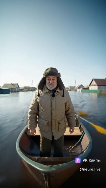 Дед Мазай и зайцы (ИИ версия)