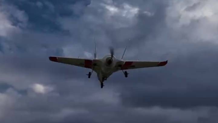 Вошел в плоский штопор. Самолет Sword T770.