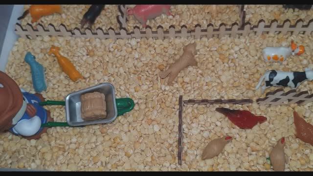 Лайк Насте мы на ферме встречаем животных и птиц  на  фермераме мультики для детей развивающие