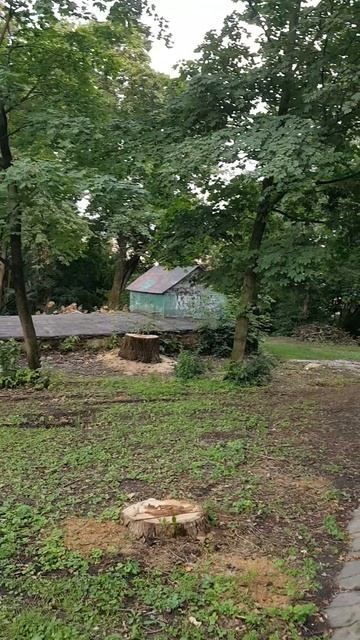 250724 Старый туалет в парке культуры и отдыха г Орла орловский парк город Орёл ПКиО Советский район