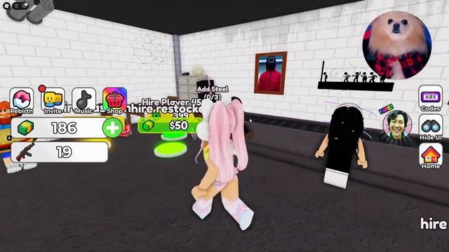 Я СТРОЮ СВОЮ ИГРУ В КАЛЬМАРА РОБЛОКС!