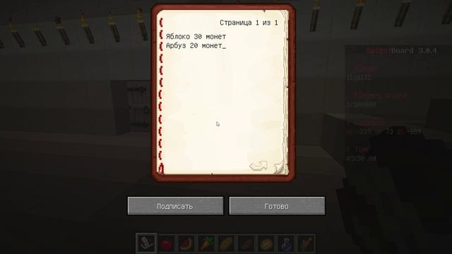 Играю на своём сервере