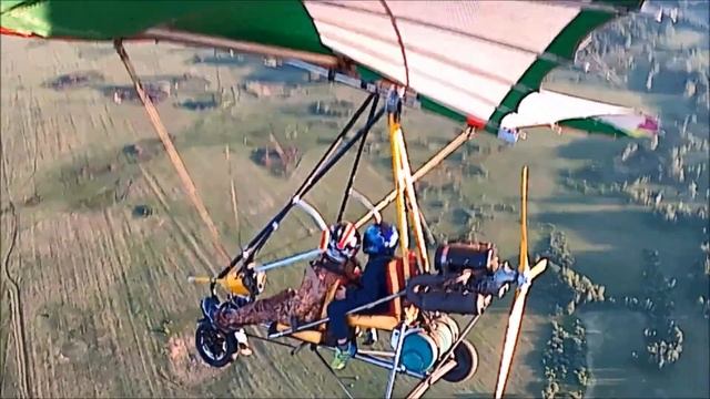 планирующий полет на дельталете