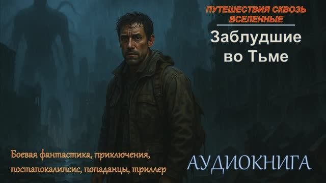 Аудиокнига | Боевая фантастика, приключения, постапокалипсис, попаданцы, триллер.