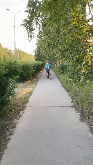 #Я и #Жена отлично #покатались на #велосипед от #whoosh по #сургут