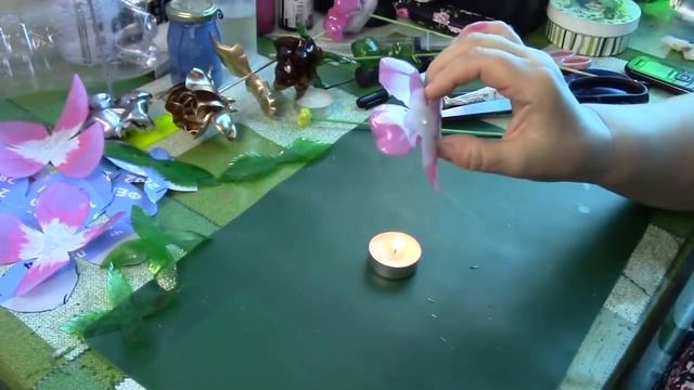Цветы из пластиковой бутылки. ХоббиМаркет