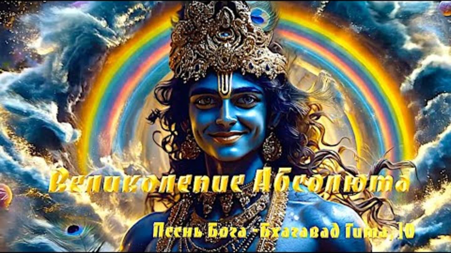 Великолепие Абсолюта. Песнь Бога - Бхагавад Гита, 10 глава.