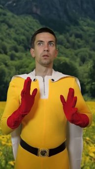 могучий герой хотел убить комара, но все пошло не по плану #сайтама #иноске #аниме