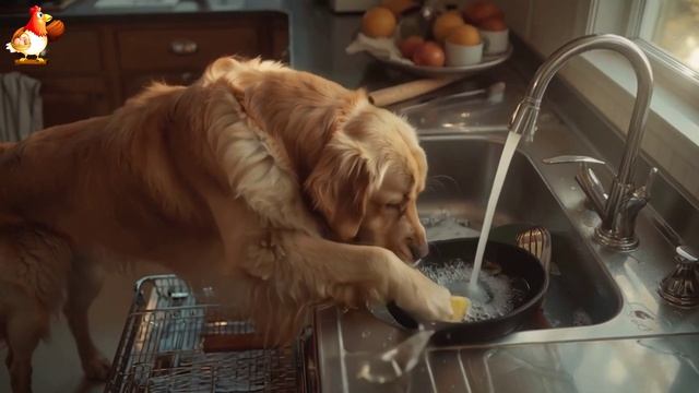 Собака друг человека и повседневная жизнь (59)