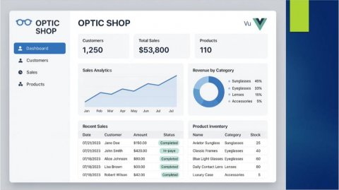 Веб-сервис магазина оптики