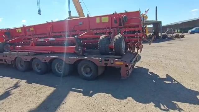 Отгрузка сеялка ЗС-9 экспресс-обзор от Константина Сорокина