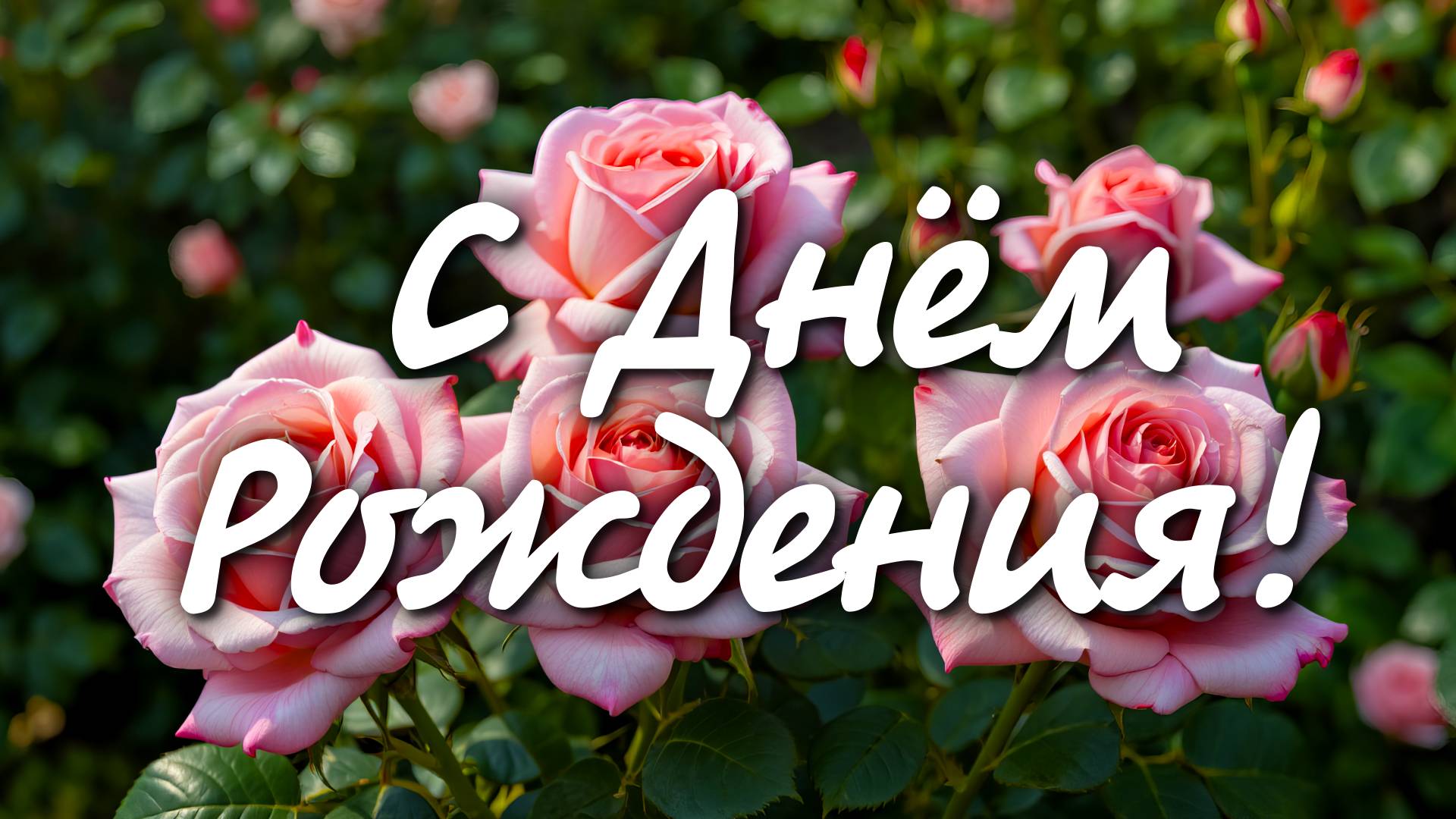 🎉 Поздравление с Днём Рождения 🎂 Красивое поздравление для любимых людей 💖