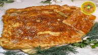 Слоеный пирог с ветчиной и сыром. Готовим и наслаждаемся!