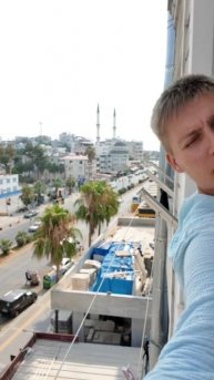 Наш номер в курортном городе Кызкалеси, Турция