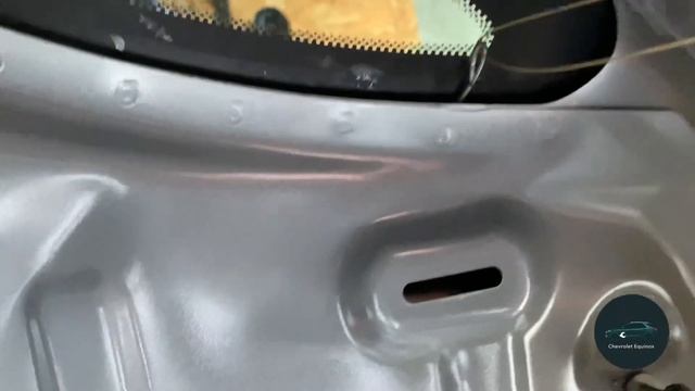 Как вырезать стекло в заднем крыле Шевроле Эквинокс