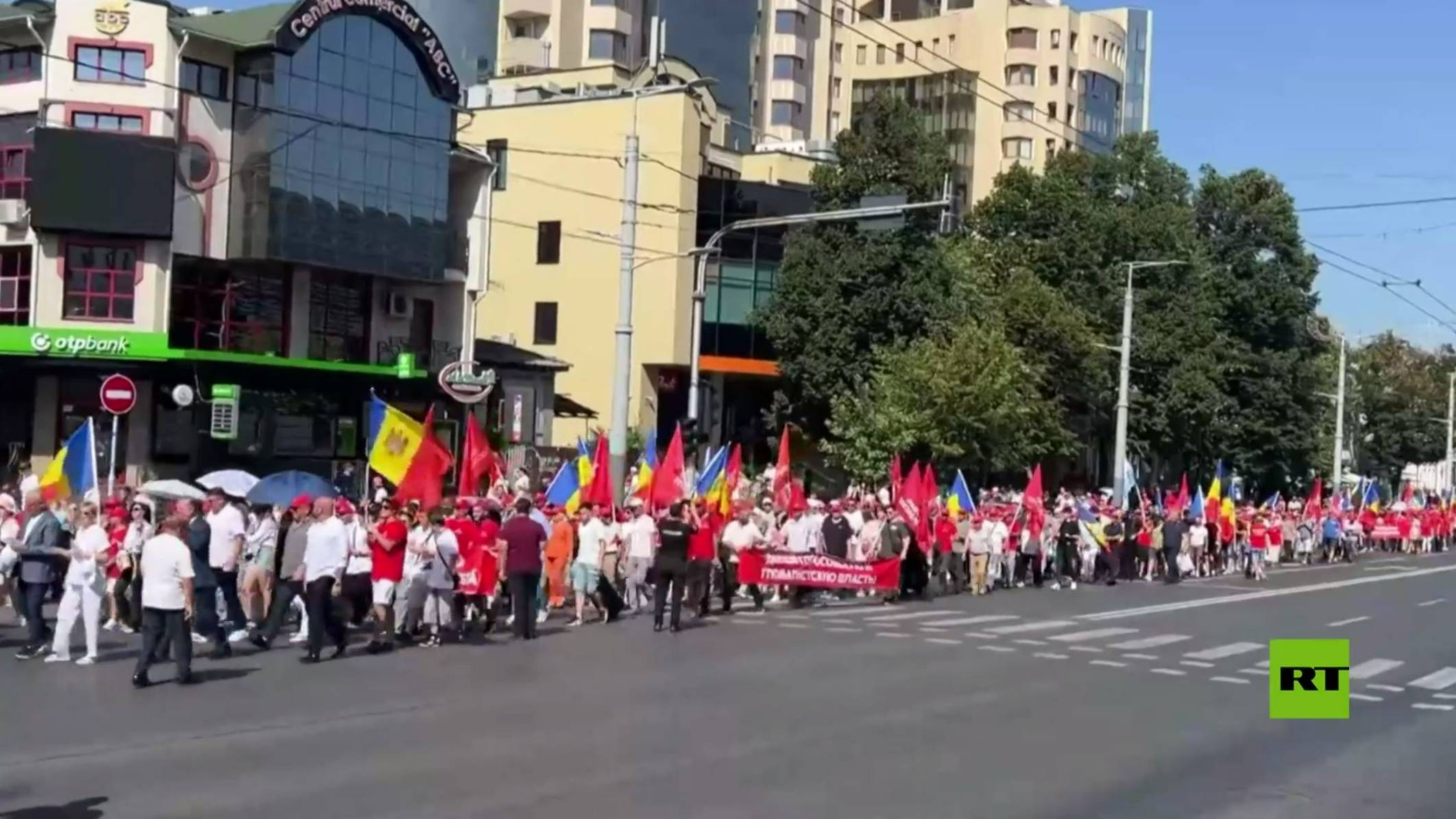 كيشيناو.. مظاهرة احتجاجية ضد سياسات حزب مايا ساندو الحاكم