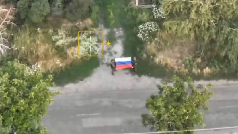 Минобороны показало кадры освобождения населенного пункта Зеленый Гай в ДНР