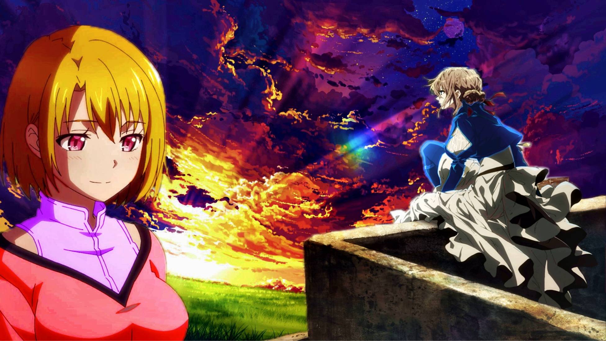 Аниме клип - Посмотри как плывут облака (AMV)