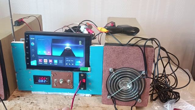 Стенд для проверки магнитолы 2. Подключение андроид магнитолы. Хроники Баюныча.