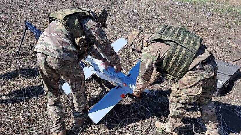 Российские военные «Ланцетом» уничтожили танк ВСУ у Северска