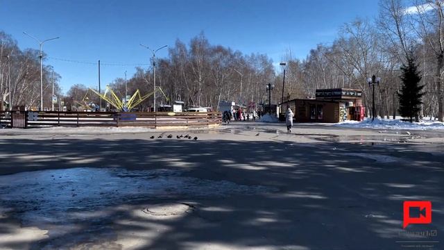 Поездка в парк 30-летия ВЛКСМ. Омск.