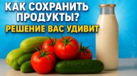 Раньше продукты быстро портились, но мамин совет всё изменил!