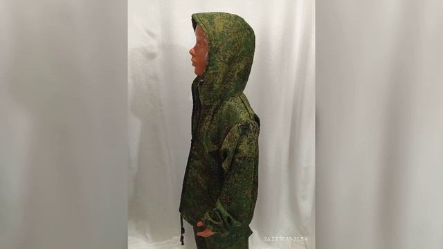 Камуфляжный костюм детский