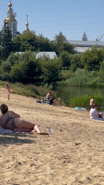 Река Цна в Тамбове