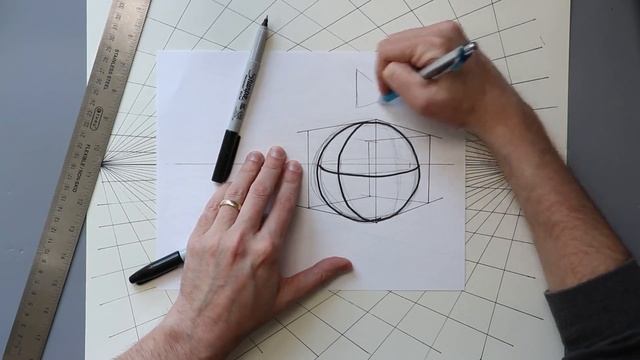 10 Day 9 - 2 Point Perspective (Spheres and Cylinders)