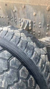Shacman самосвал износ задней резины, помогите!