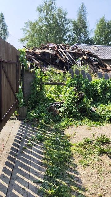 Не заметил, как дом пропал!