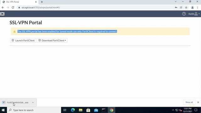 Implement SSL Tunnel Mode - Fortinet NSE 4 - FortiOS 7.x _ CBT Nuggets