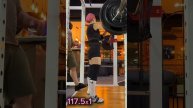 Как я встала 117.5 кг #пауэрлифтинг#powerlifting#strong#тяга#жим#присед#троеборье#сильная#лфк