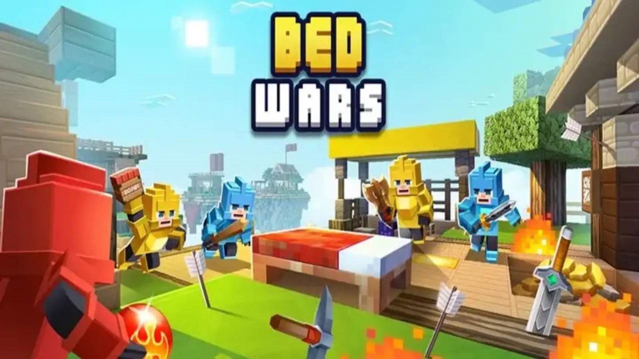 Minecraft, но Bed Wars
