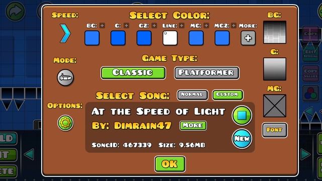 geometry dash мой новый уровень